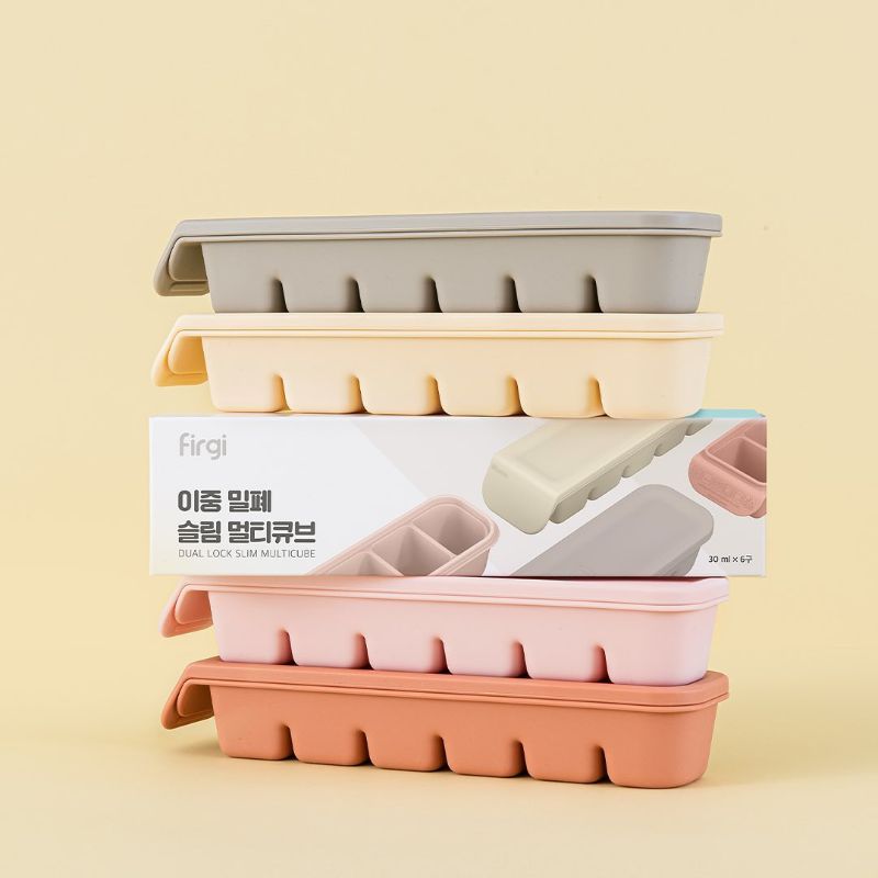 Firgi Double-Sealed Cube Tray (30ml x 6 parts)